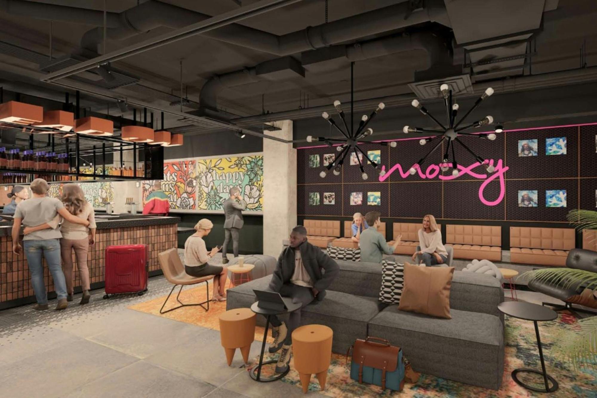 Moxy Belfast City Exteriör bild